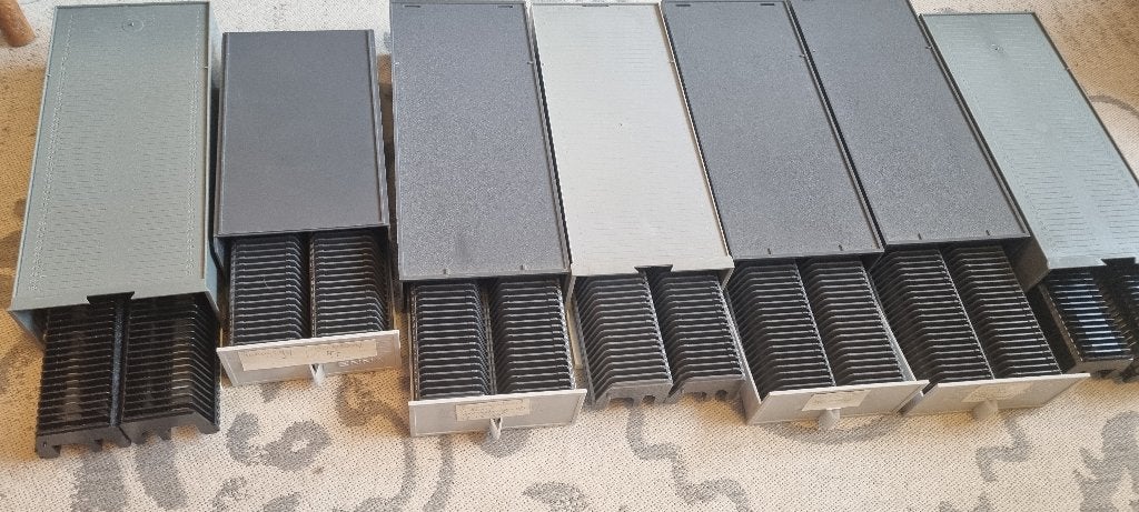 7x Dia magazijnen ENNA voor diaprojector 10 e.st, Ophalen of Verzenden, Zo goed als nieuw