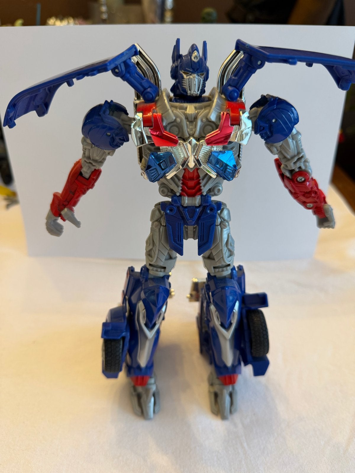 (nr 26) Transformers Optimus Prime actiefiguur, Ophalen of Verzenden, Zo goed als nieuw, Jongen of Meisje