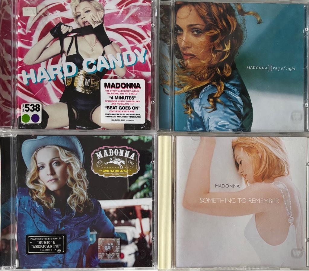 5x MADONNA -  CD’s & Who’s that girl - Vinyl LP, Ophalen of Verzenden, Zo goed als nieuw