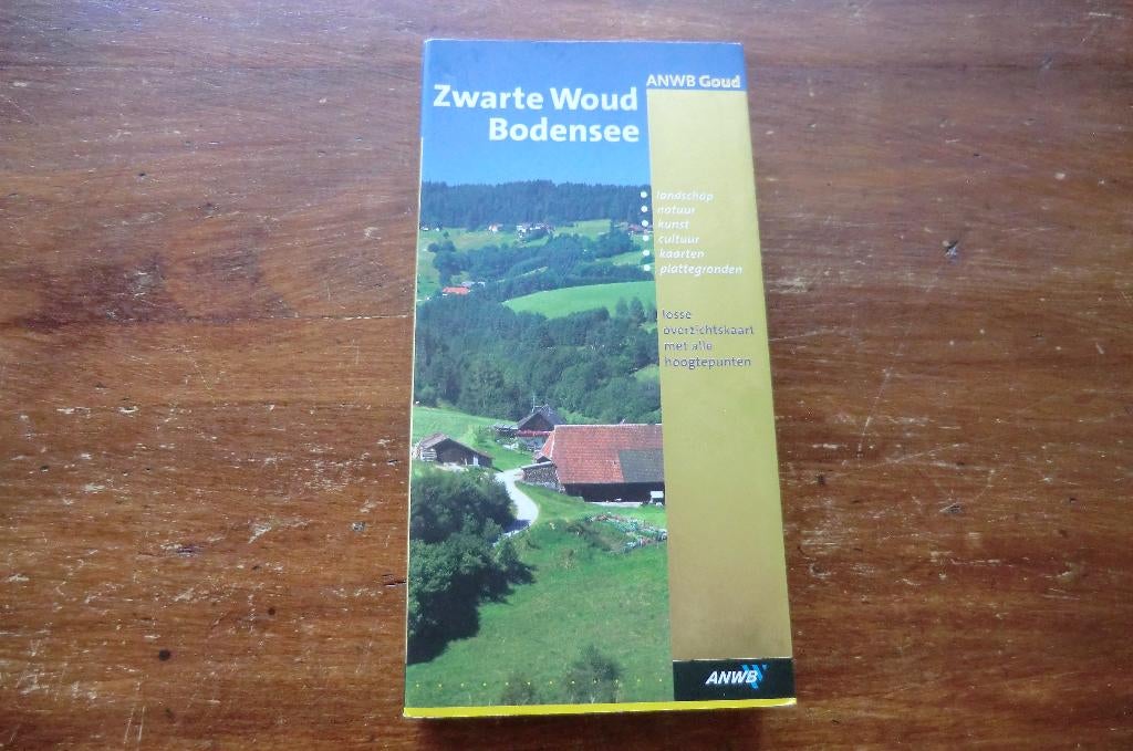 reisgids - Zwarte Woud, Bodensee - anwb goud (2004), Gelezen, Europa, Ophalen of Verzenden, Reisgids of -boek