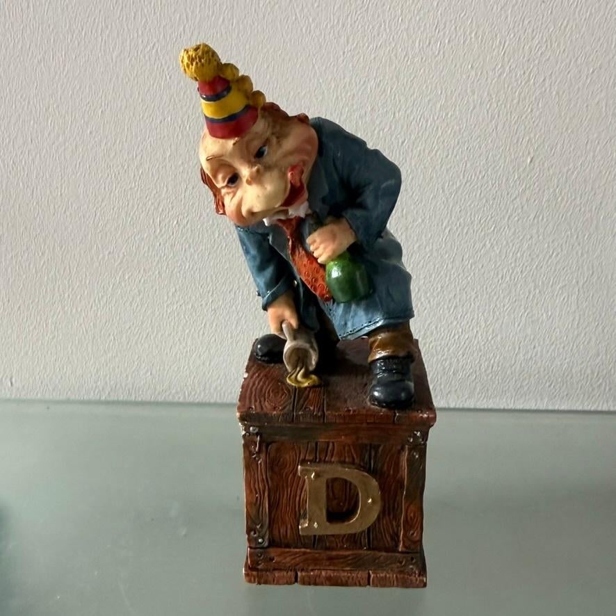 Laaf Collection Clown Figurine Clown figuur Efteling, Ophalen of Verzenden, Gebruikt, Beeldje of Poppetje