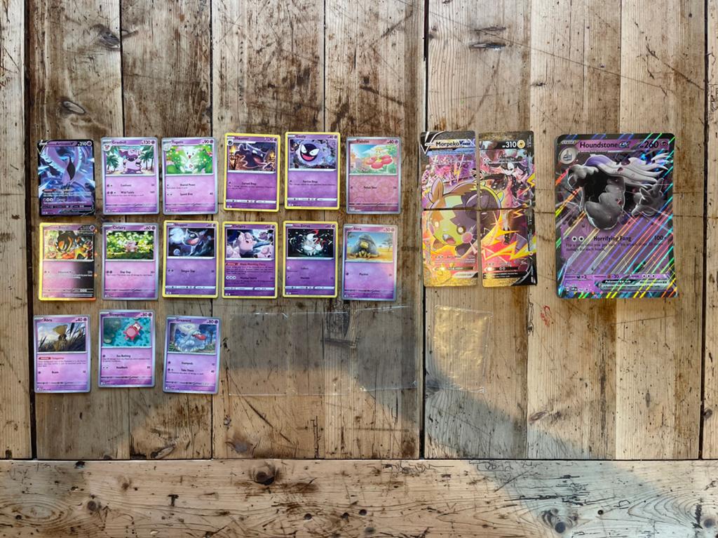 Pokémon kaarten – 119 kaarten – V / ex / V-UNION / holo, Ophalen of Verzenden, Zo goed als nieuw, Meerdere kaarten
