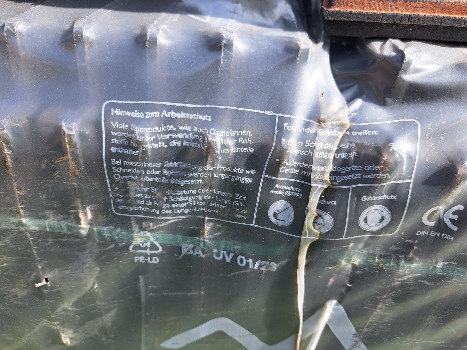 Nieuwe Braas Granat dakpannen (2 pallets), Ophalen, Steen of Klei, Zwart, Nieuw