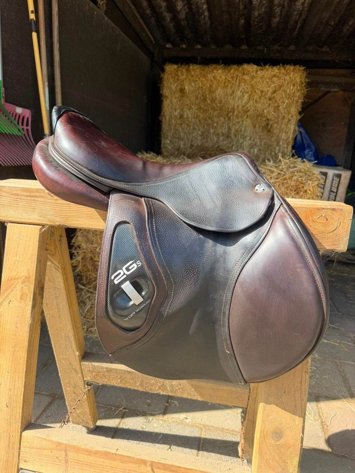 CWD 2G's springzadel 17,5 inch SE26, Ophalen, L (17.5 inch), Gebruikt, CWD