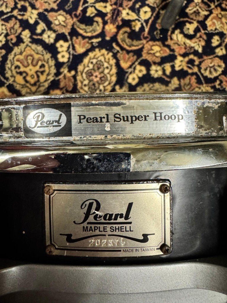 Pearl maple snare, Ophalen, Gebruikt, Trommel