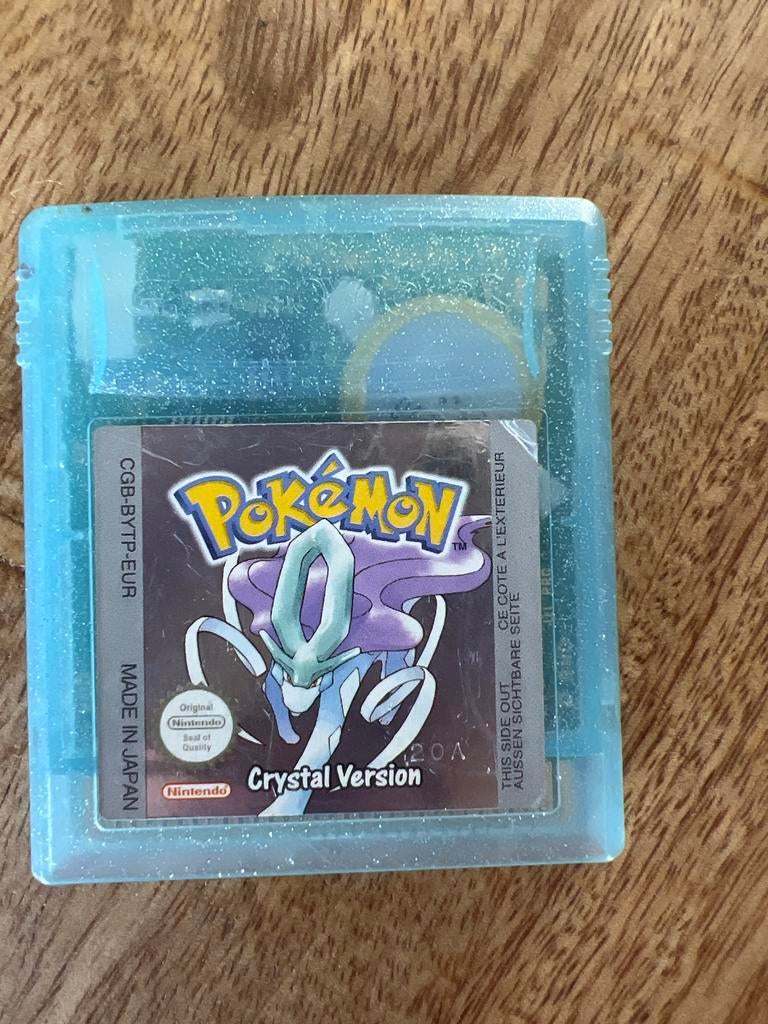 Pokémon Crystal Version (Game Boy Color), Gebruikt, 1 speler, Ophalen of Verzenden, Role Playing Game (Rpg)