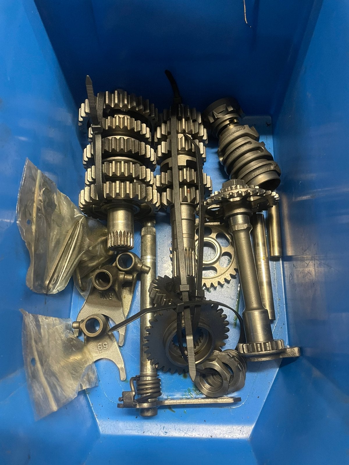 Versnellingsbak honda crf 250 (2008), Ophalen of Verzenden, Zo goed als nieuw