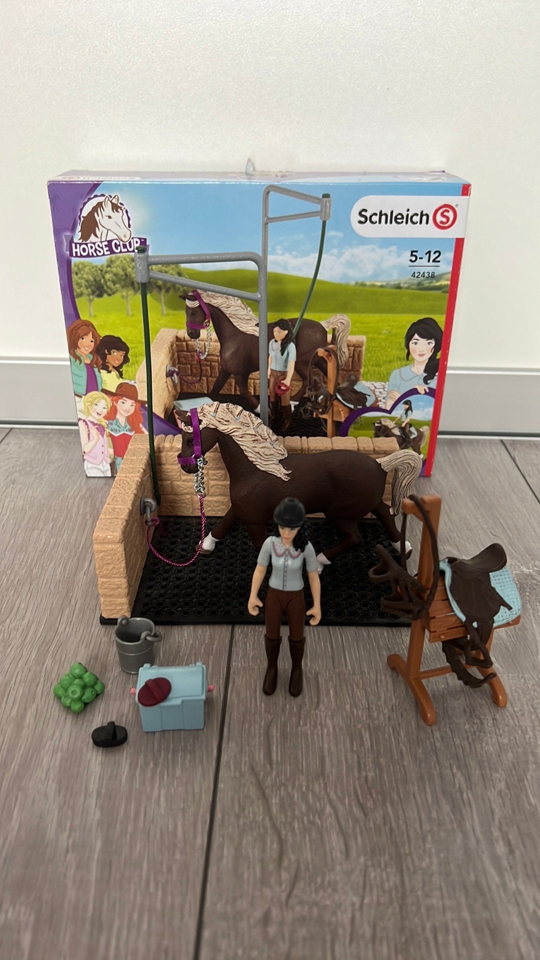 Schleich horse club 42438 complete set in nieuw staat, Ophalen, Zo goed als nieuw, Jongen of Meisje