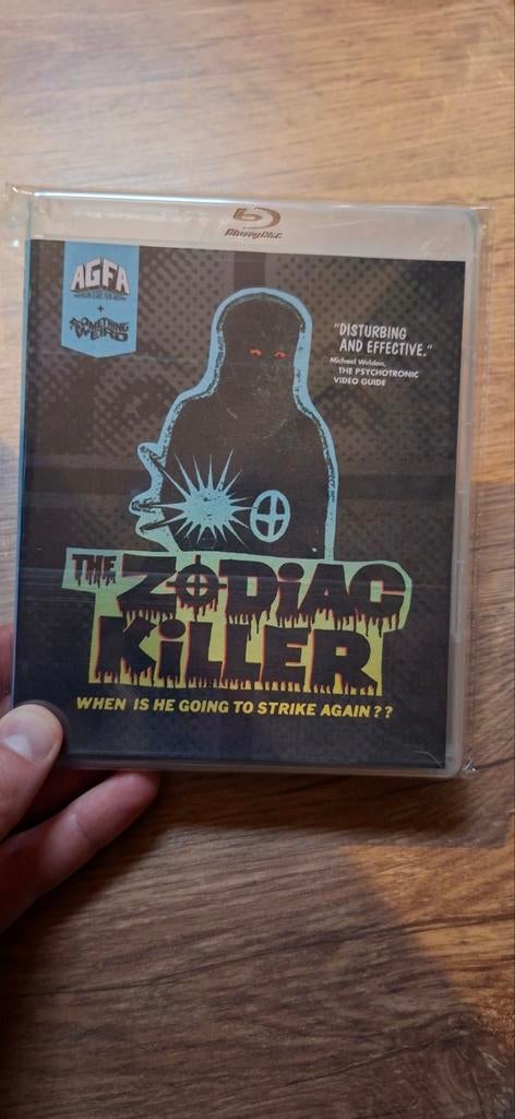 The Zodiac Killer (AGFA Release) Blu-ray, Cd's en Dvd's, Blu-ray, Nieuw in verpakking, Overige genres, Ophalen of Verzenden