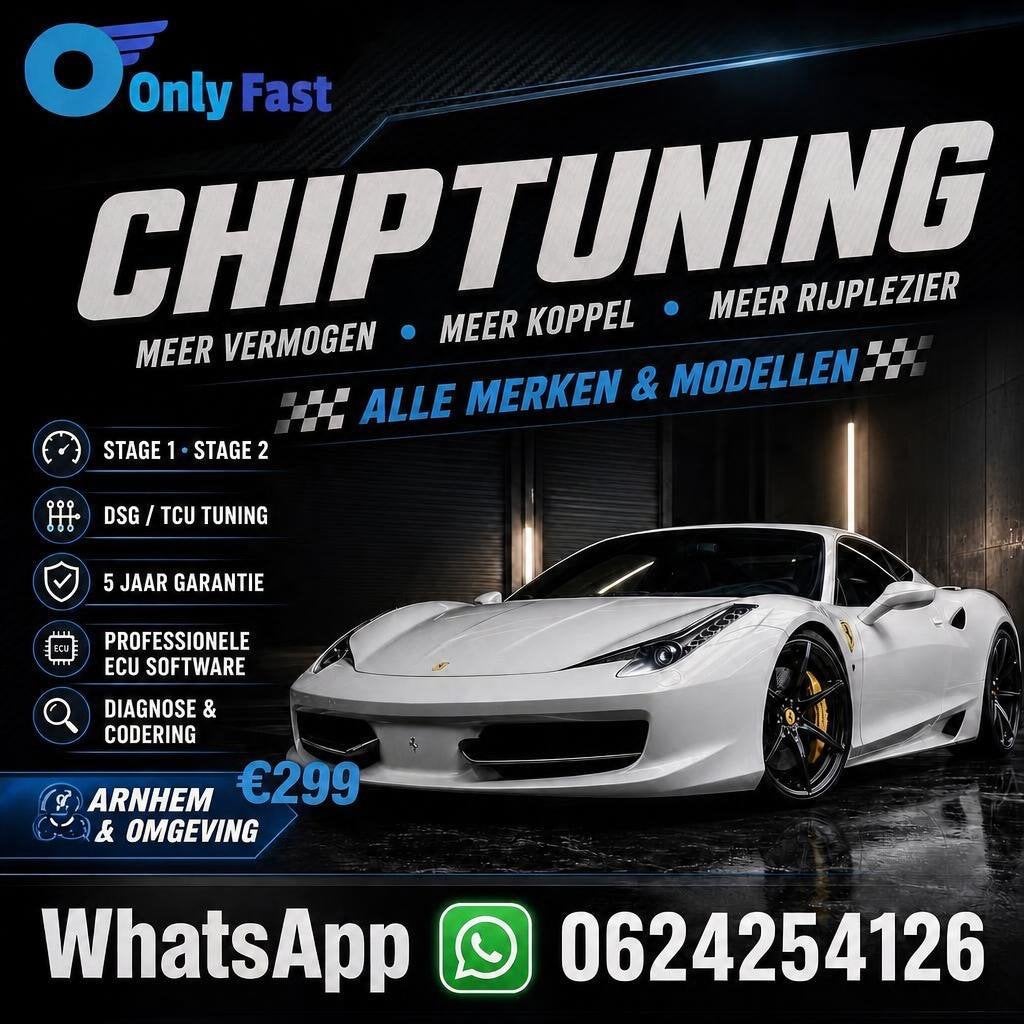 Chiptuning Arnhem op Locatie €299 | Meer PK & Koppel, Auto diversen, Ophalen