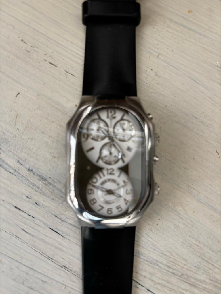 Philip Stein Teslar Horloge - Weinig gedragen., Overige merken, Staal, Polshorloge, Kunststof