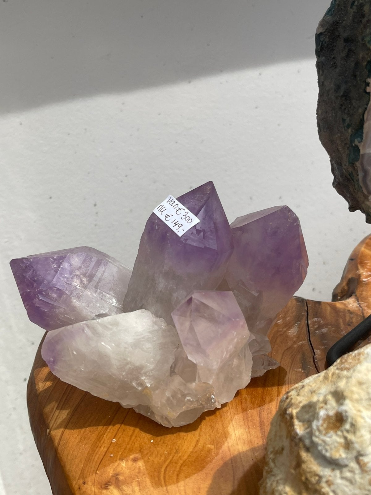 Prachtige amethist cluster, Ophalen of Verzenden