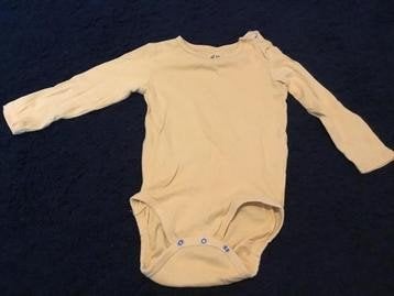 H&M Basic Organic Cotton Romper - Maat 80 (9-12M), Ophalen of Verzenden, Zo goed als nieuw, H&M, Jongetje of Meisje