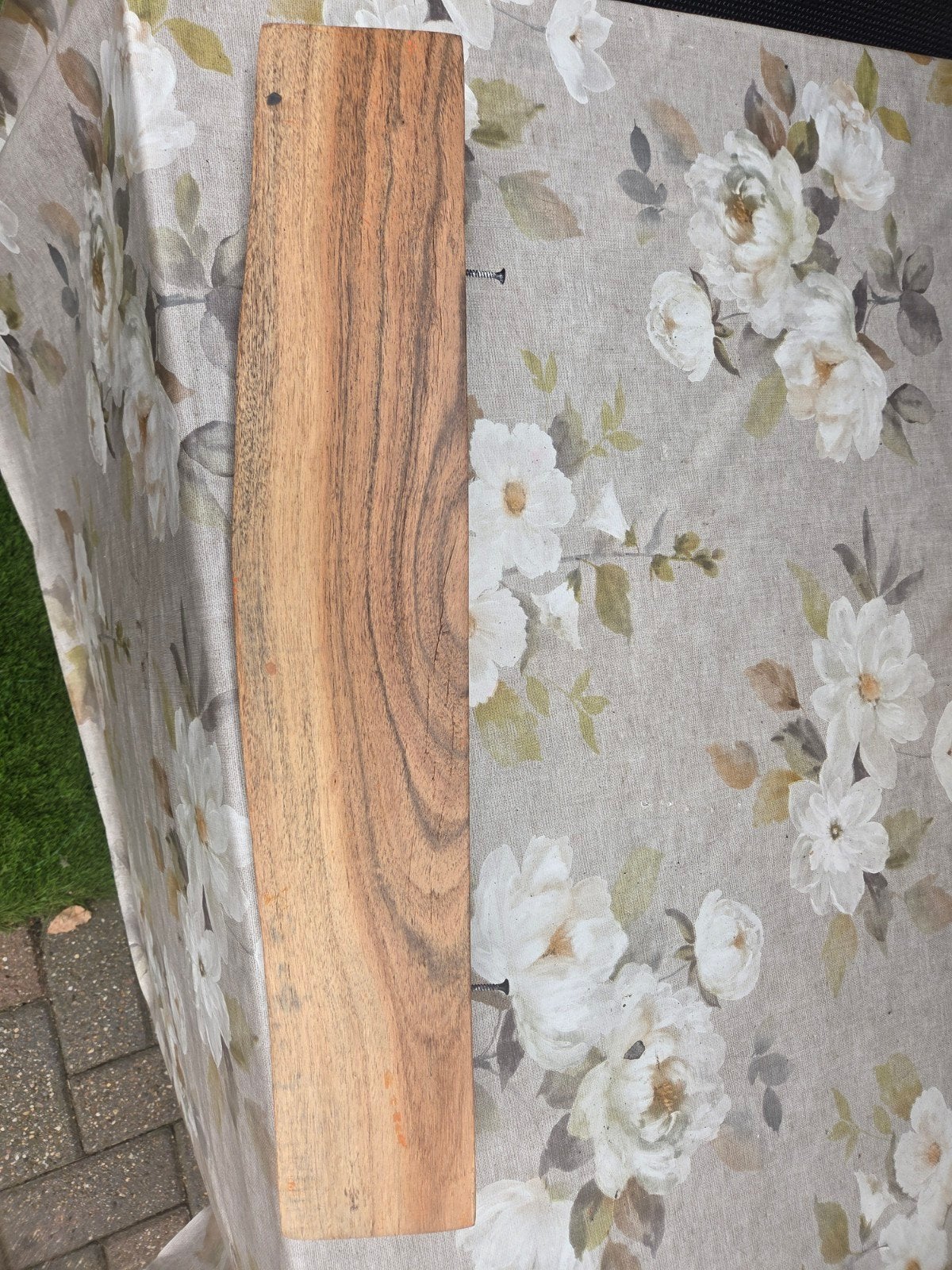 Massief acacia naturel wandplank - 60x13x4 cm, Ophalen of Verzenden, Nieuw