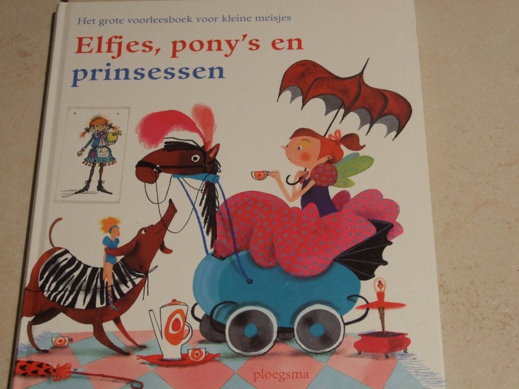 voorleesboek voor kleine meisjes Elfjes pony's en prinsessen, Ophalen of Verzenden, Zo goed als nieuw, Fictie algemeen, Voorleesboek
