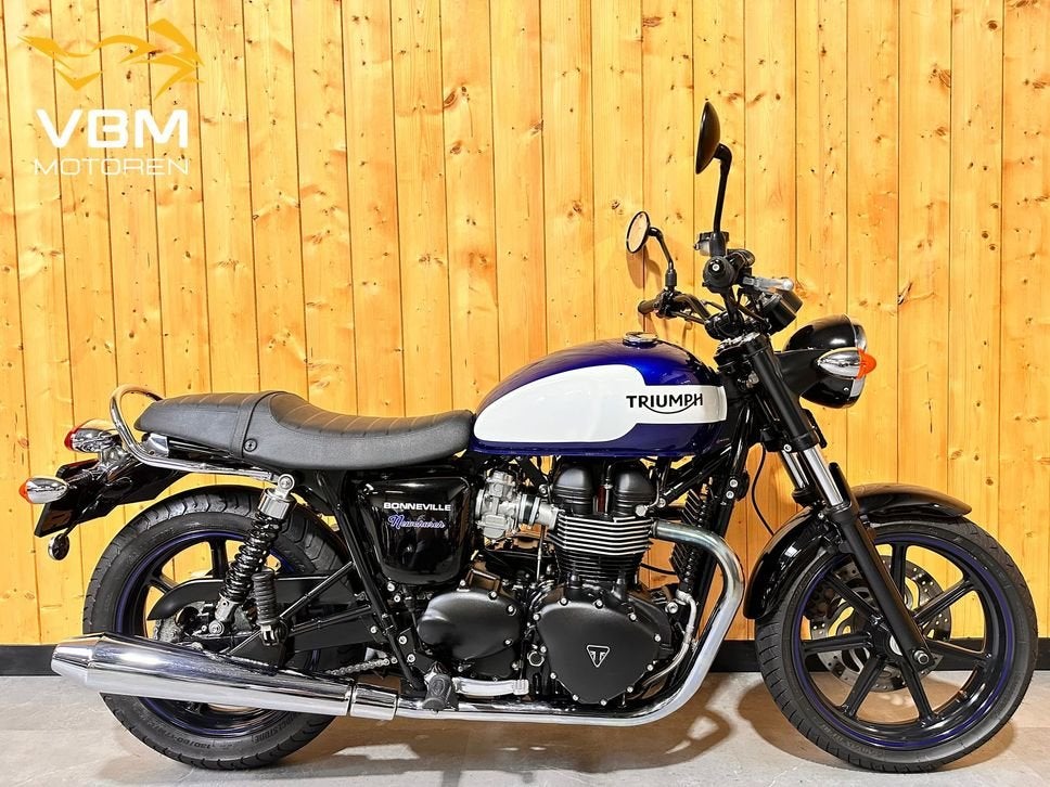 TRIUMPH BONNEVILLE T 100 Bonnevile-t100 Rijklaar!, 2 cilinders, Motorrijbewijs A, Bedrijf, Onbekend