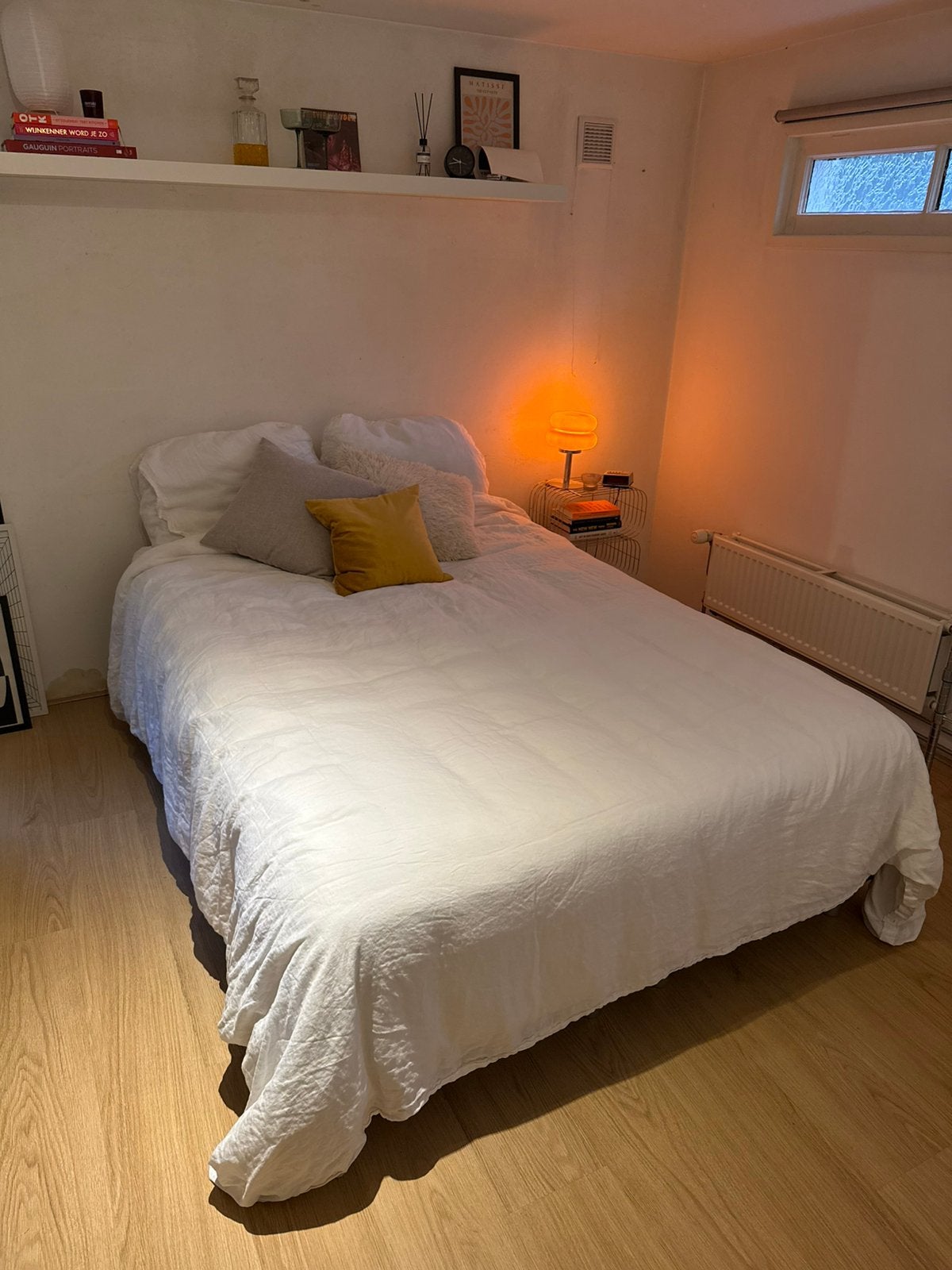 Boxspring en/ of matras 140-200, Ophalen, Zo goed als nieuw, Tweepersoons, 140 cm