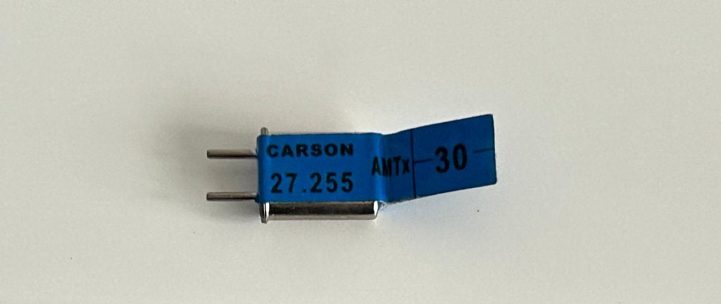Carson 27.255mhz TX kristal rc modelbouw, Ophalen of Verzenden, Nieuw, Overige schalen, Onderdeel