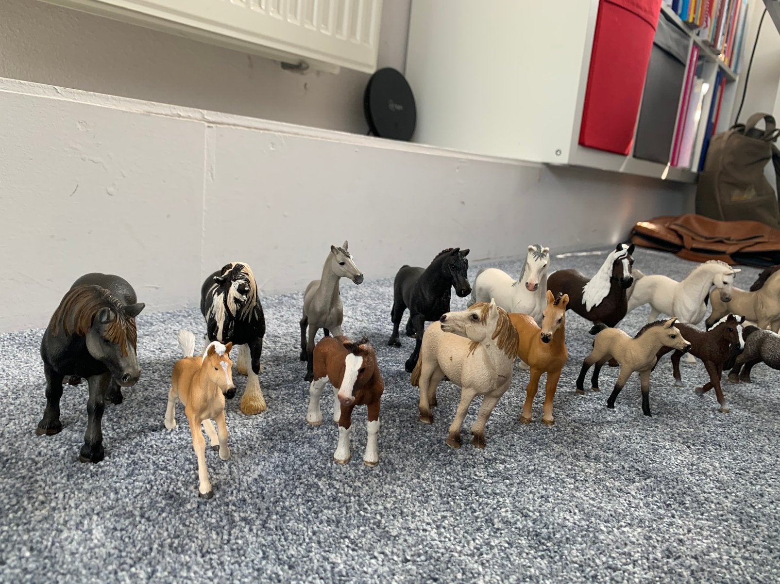 Schleich paarden 19 stuks of los €4 per stuk, Ophalen, Zo goed als nieuw, Paard, Beeldje of Figuurtje
