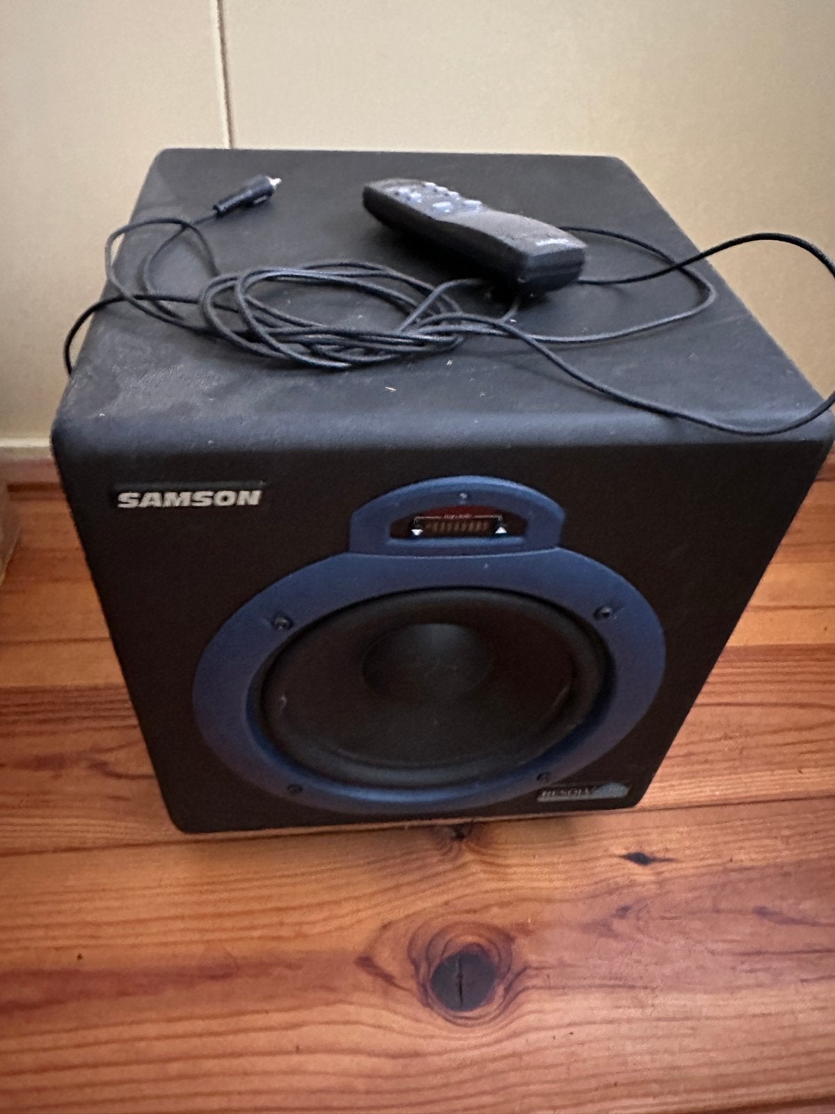 Samson Resolv Sub 88 actieve subwoofer, Gebruikt, Subwoofer, Afstandsbediening, Ophalen