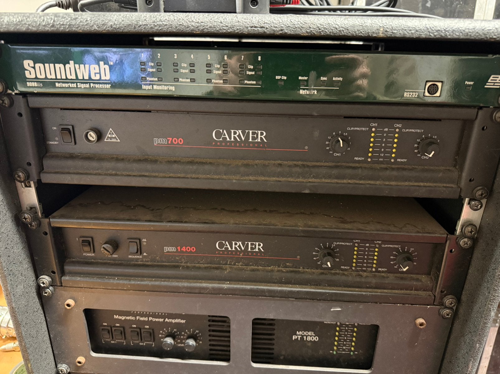 1x Carver versterker PM-1400 (testen mogelijk), Ophalen of Verzenden, Nieuw, Overige typen, Overige merken