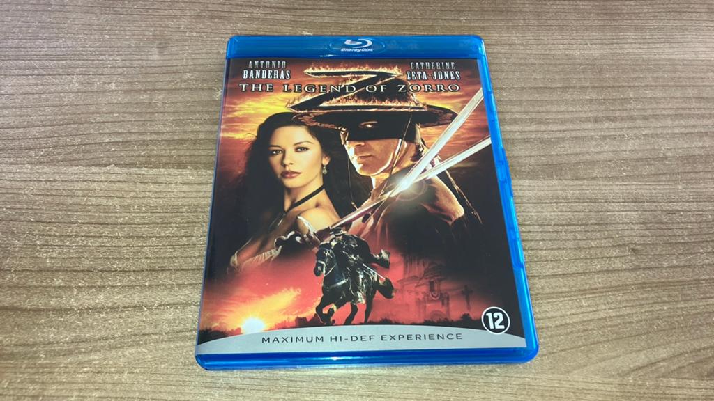 The Legend of Zorro Blu-ray, Ophalen of Verzenden, Zo goed als nieuw