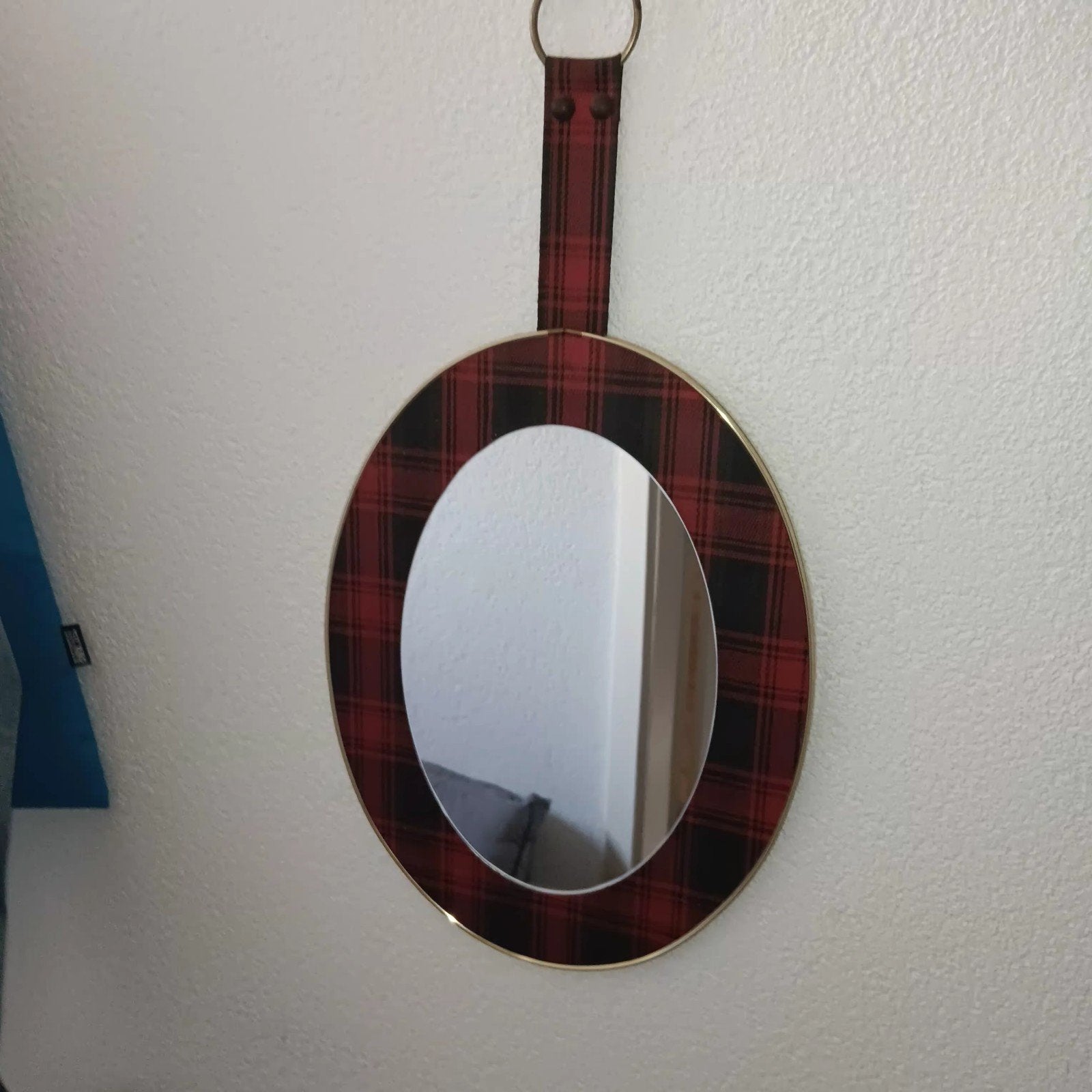 Vintage spiegel, Huis en Inrichting, Woonaccessoires | Spiegels, Ophalen of Verzenden, Rechthoekig, Minder dan 50 cm, Minder dan 100 cm