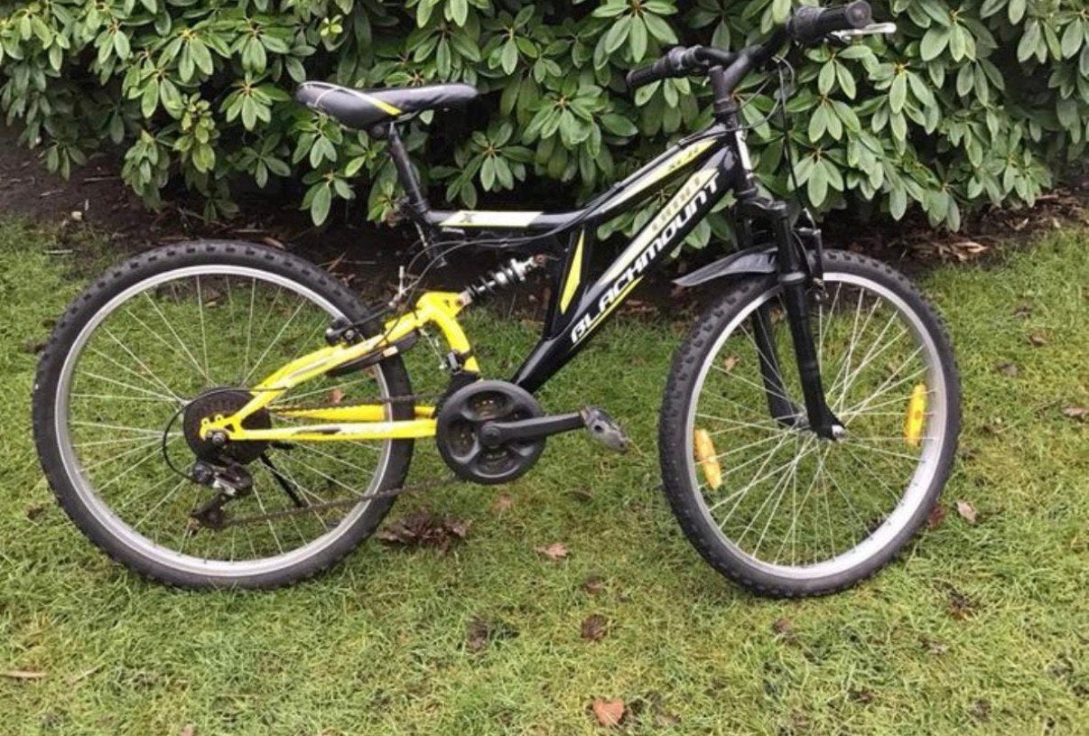 26inch mountainbike (blackmount), Ophalen, Zo goed als nieuw, Overige merken