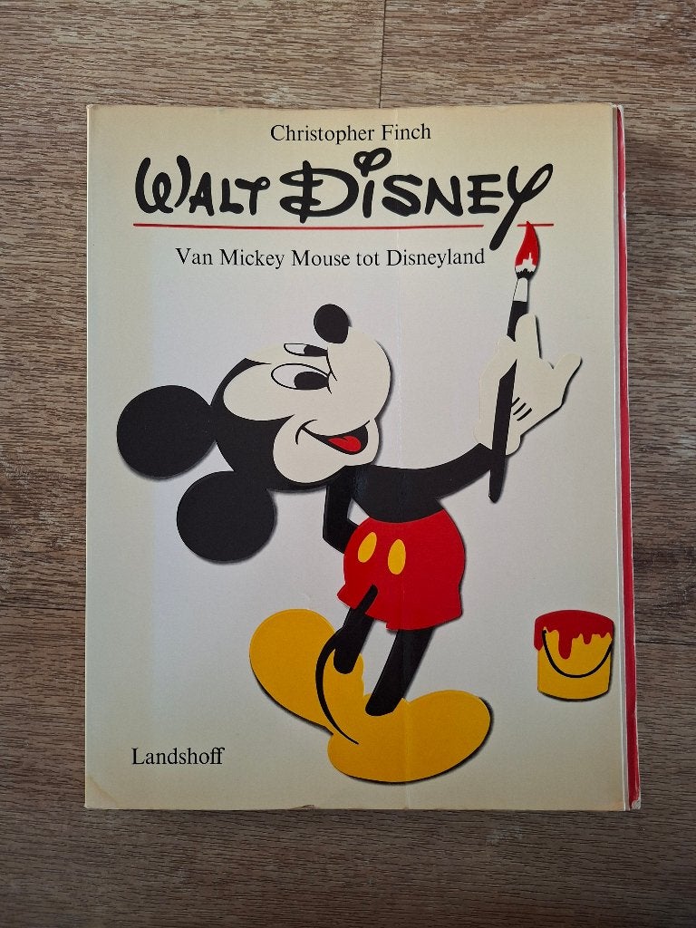 Walt Disney: Van Mickey Mouse tot Disneyland - Chris. Finch, Ophalen of Verzenden, Mickey Mouse, Gebruikt, Overige typen