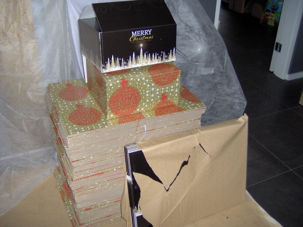 kerstpakket dozen, Ophalen, Nieuw