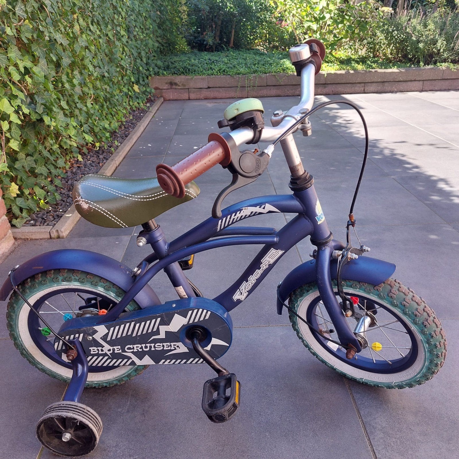 12 inch kinderfiets met afneembare zijwieltjes, Ophalen, Gebruikt, Minder dan 16 inch, Zijwieltjes