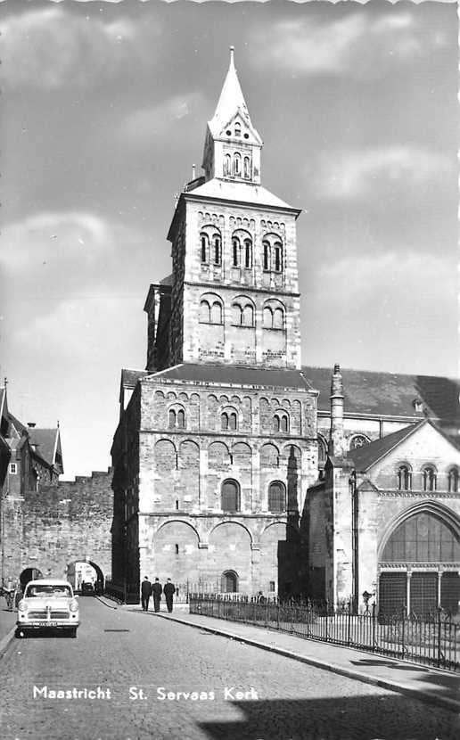 300-155-027 Maastricht st. Servaas Kerk, Verzenden, Voor 1920, Limburg