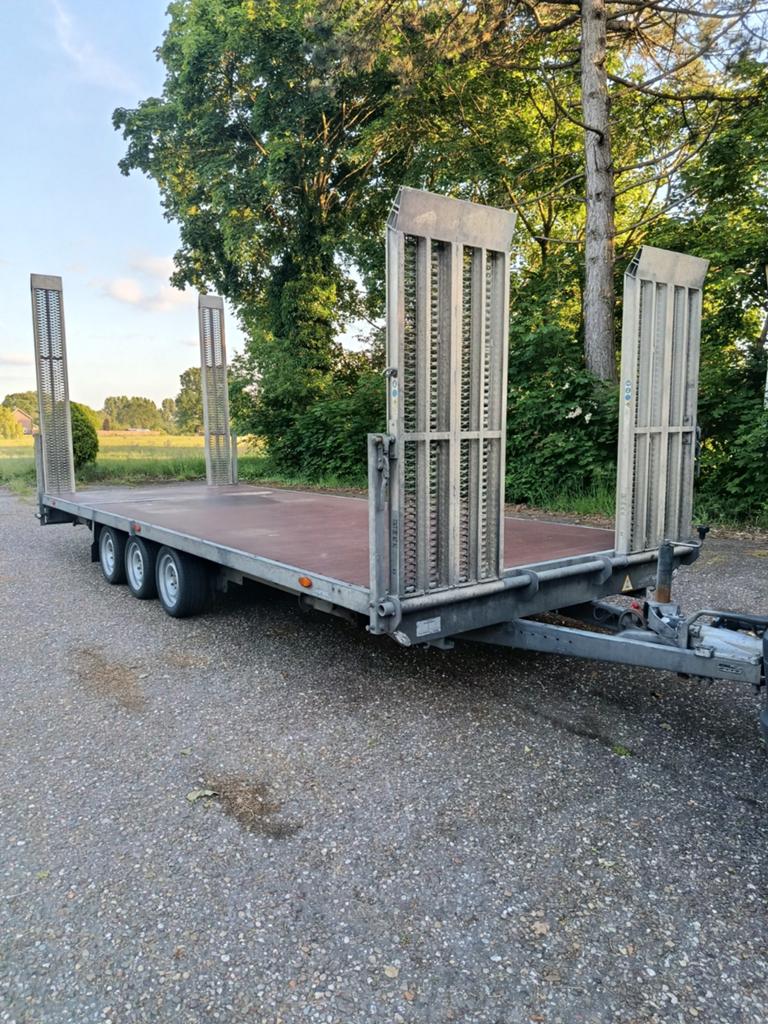 Machinetransporter, Auto diversen, Aanhangers en Bagagewagens, Ophalen