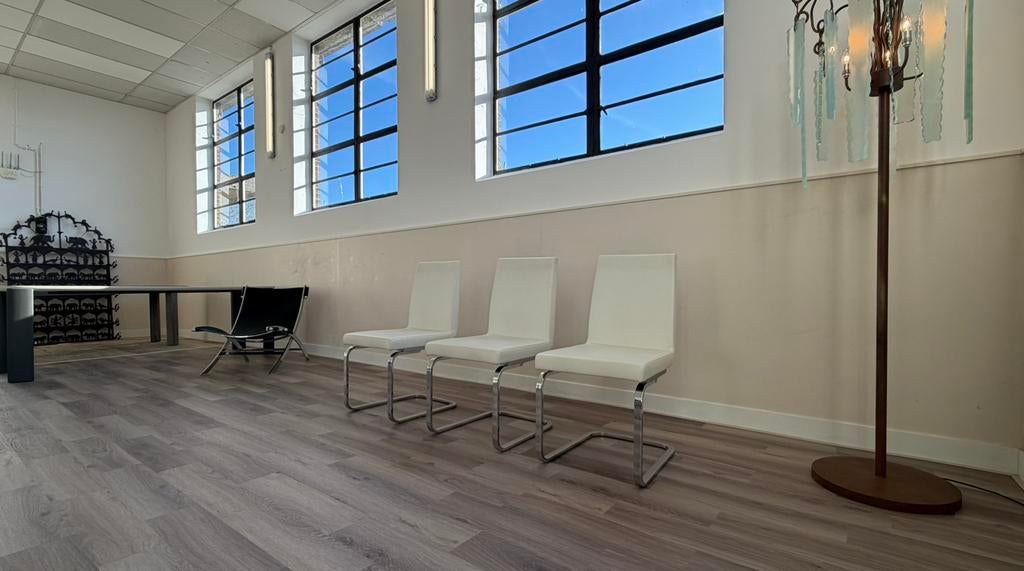 3 Rolf Benz stoelen 622 als NIEUW, Ophalen, Nieuw, Wit, Vijf, Zes of meer stoelen