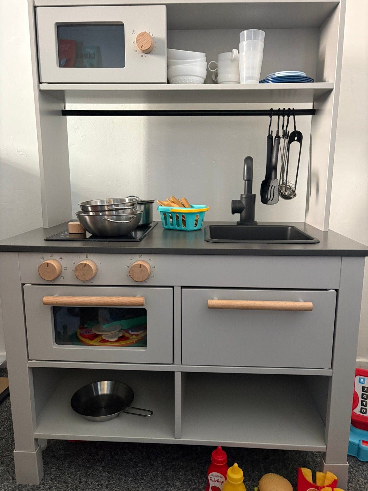Ikea SILLTRUT speelgoed keuken met alles erbij, Ophalen, Zo goed als nieuw