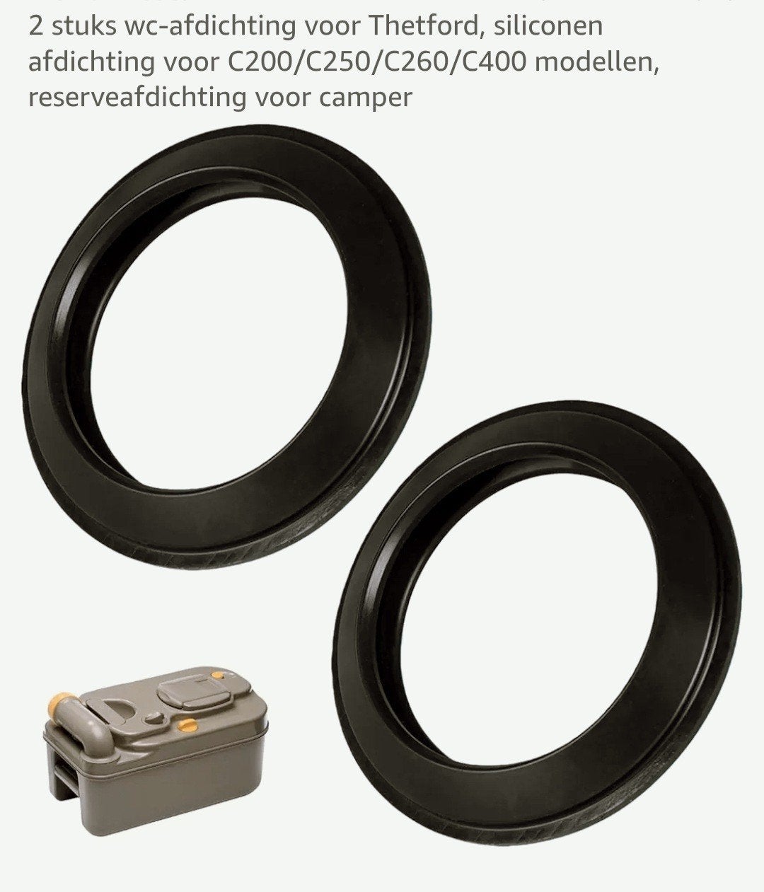 Thetford WC-afdichting C200/C250/C260/C400 (2 stuks), Ophalen of Verzenden, Nieuw
