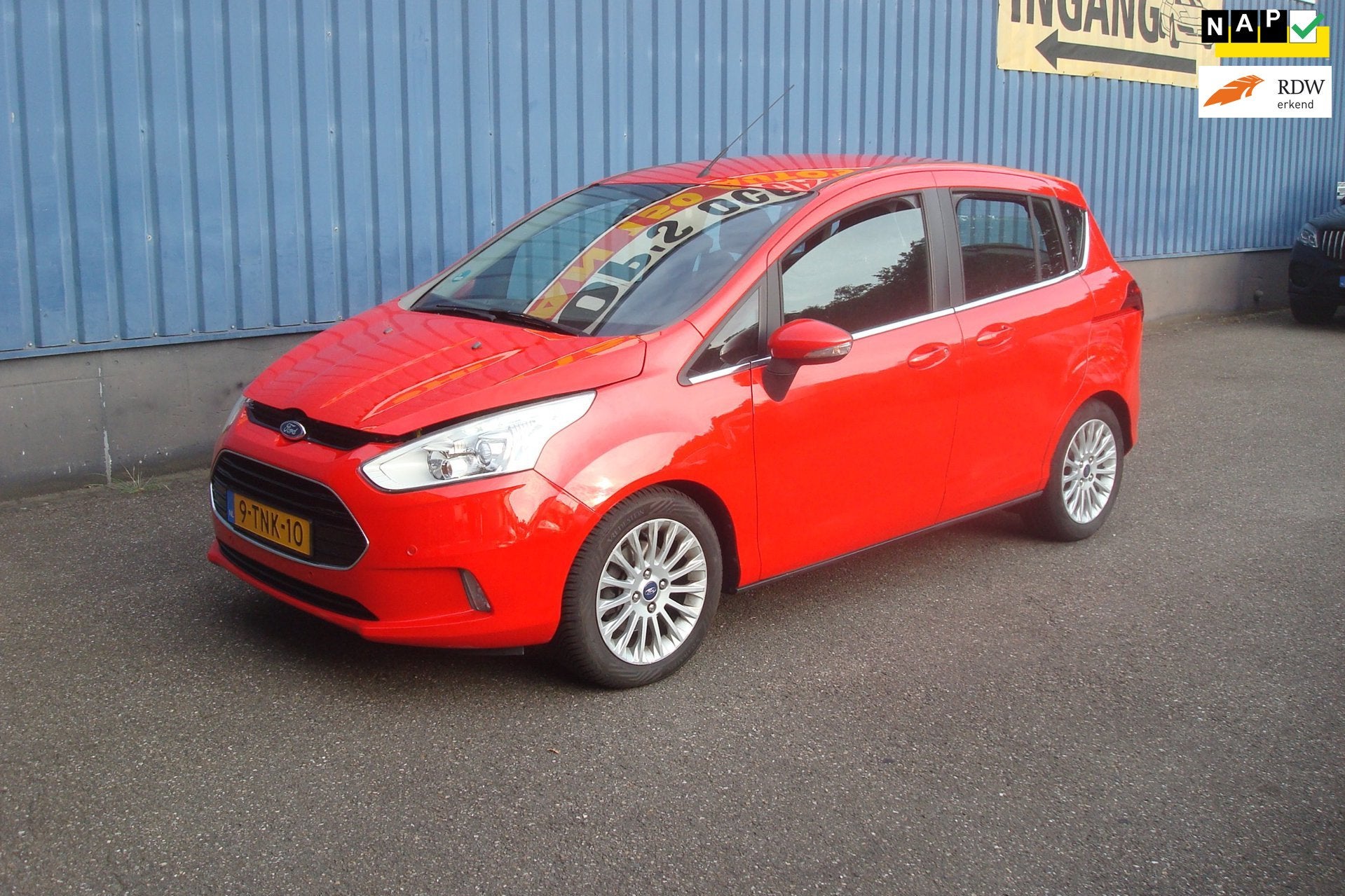 Ford B-Max 1.0 EcoBoost Titanium, distributieriem vervangen,, Euro 5, 101 pk, Gebruikt, 750 kg