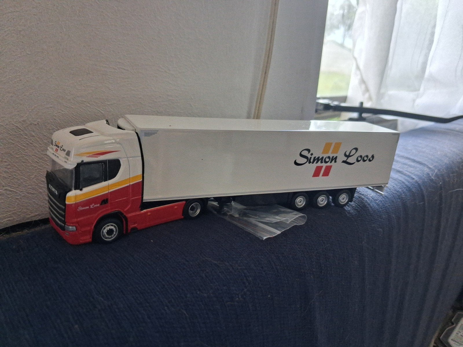 Scania Simon Loos vrachtwagen model, Ophalen of Verzenden, Zo goed als nieuw, Bus of Vrachtwagen, Overige merken
