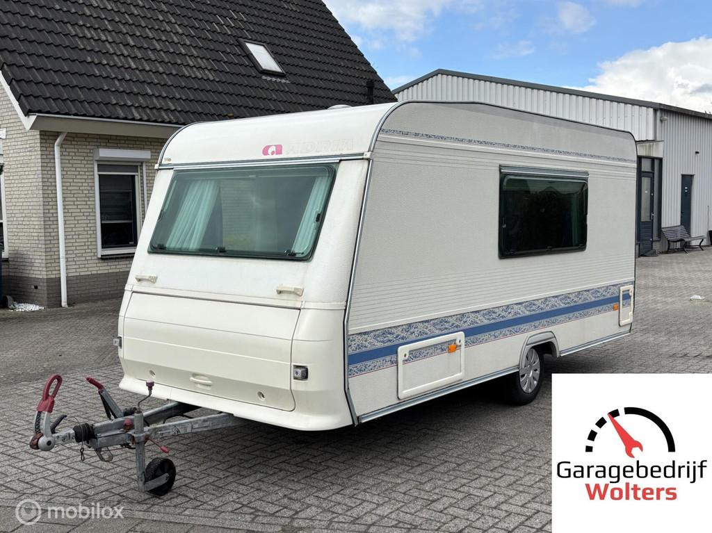 Adria 430 PH super netjes lichtgewicht, Caravans en Kamperen, Caravans, Bedrijf, 750 - 1000 kg, Adria, Koelkast