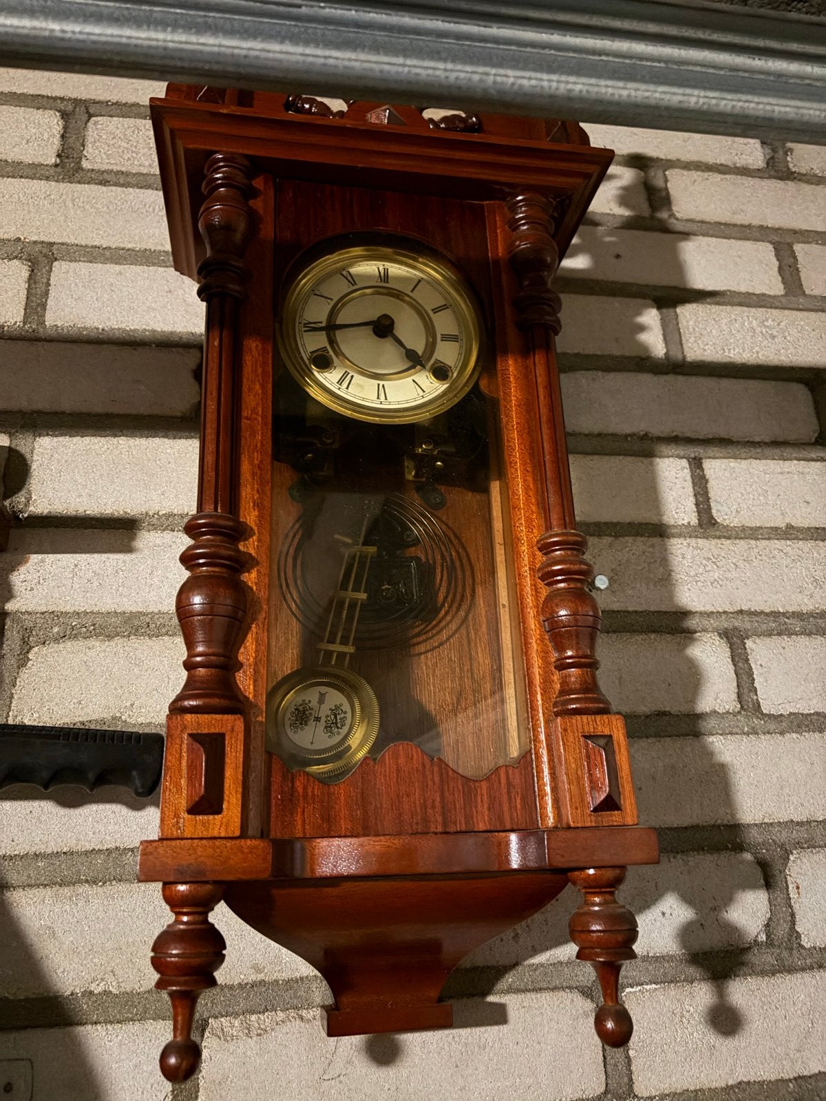 Antieke wandklok moet nagekeken worden, Ophalen of Verzenden