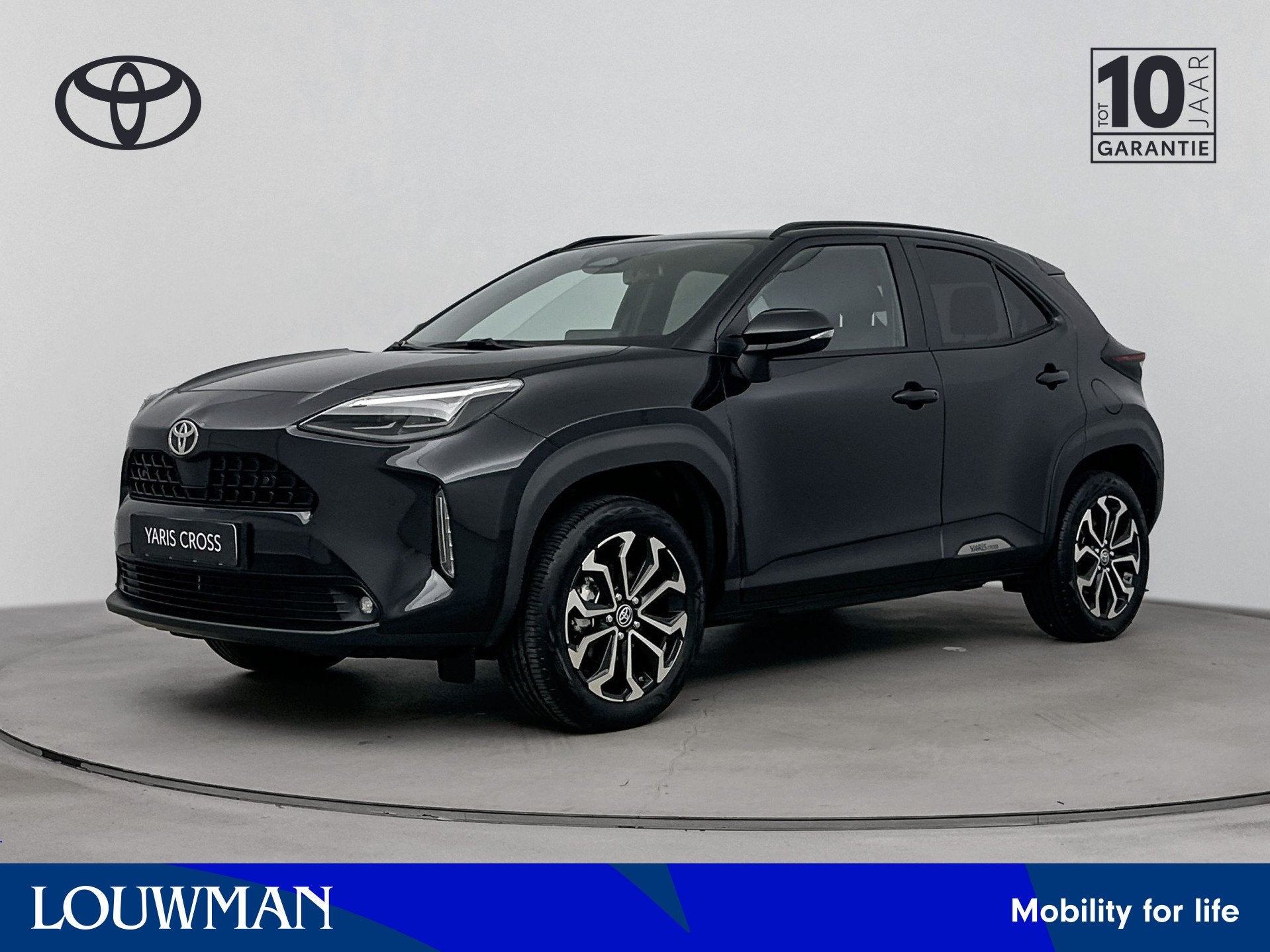 Toyota Yaris Cross 1.5 Hybrid 115 Dynamic Comfort Pack *DEMO, Stof, 116 pk, Zwart, Bedrijf