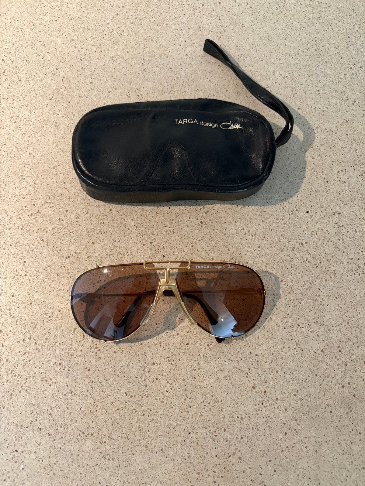 Cazal 901 Targa Design zonnebril, vintage met origineel etui, Ophalen of Verzenden, Zo goed als nieuw, Zonnebril, Overige merken