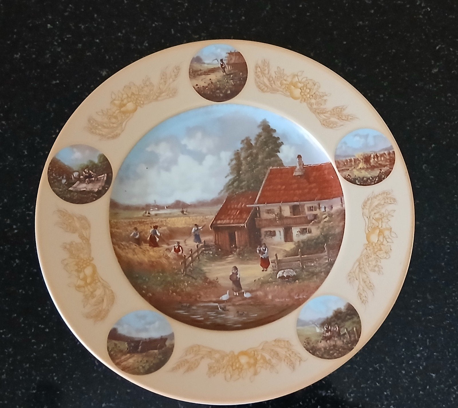 Jaarbord graanoogst, Ophalen of Verzenden