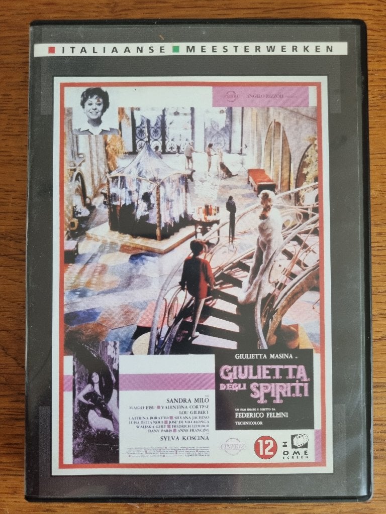 Giulietta degli spiriti | Federico Fellini, Cd's en Dvd's, Vanaf 12 jaar, Ophalen of Verzenden, Zo goed als nieuw, Italië