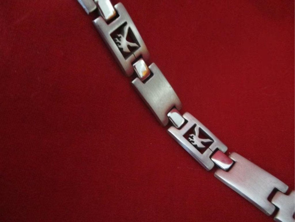 Eagle (adelaar) armband, Verzenden, Nieuw, Zilver, Staal