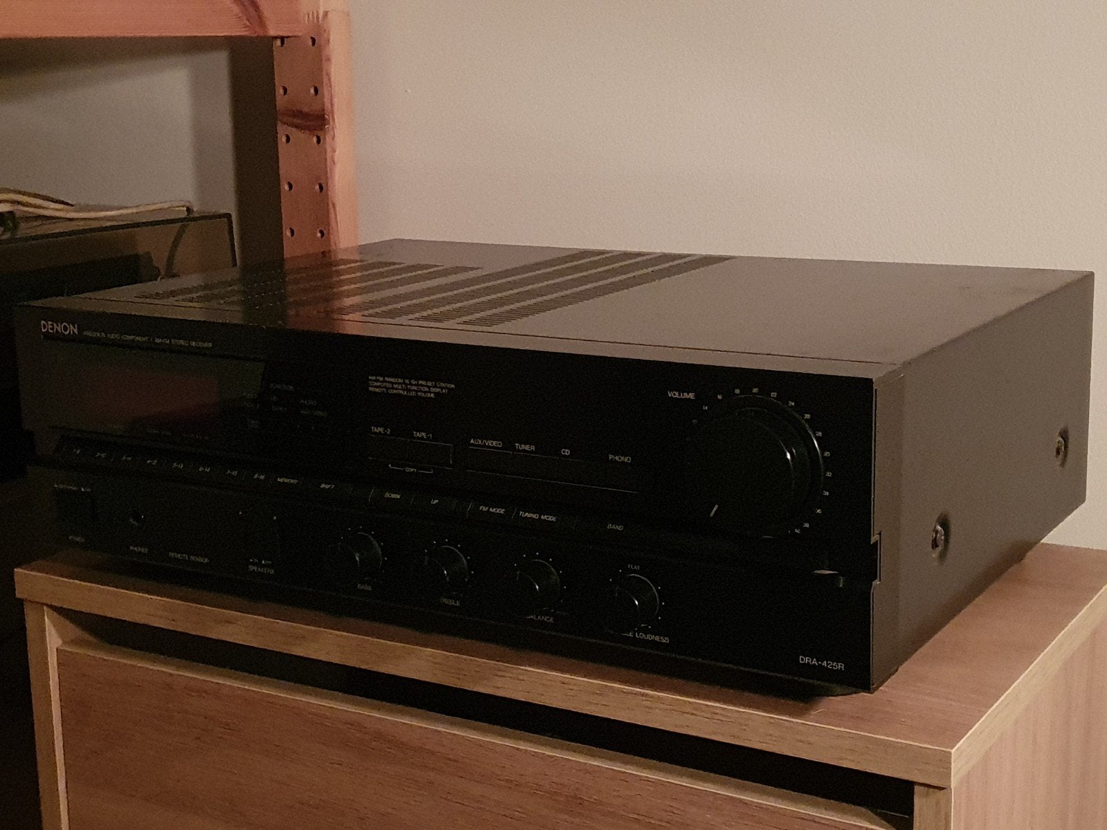 Denon DRA-425R tuner-versterker, Ophalen, Gebruikt, Denon, Minder dan 60 watt