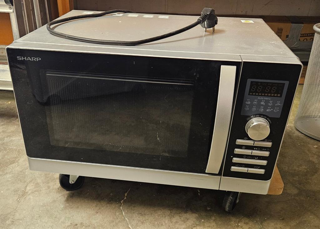 Sharp Combi magnetron/oven, Witgoed en Apparatuur, Magnetrons, Ophalen, Gebruikt, Oven