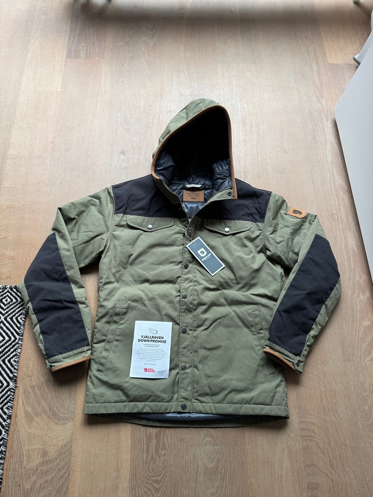 Nieuw Fjallraven no.1 down jacket  maat m  Kleur groen g1000, Kleding | Heren, Ophalen of Verzenden, Nieuw, Maat 48/50 (M), Groen