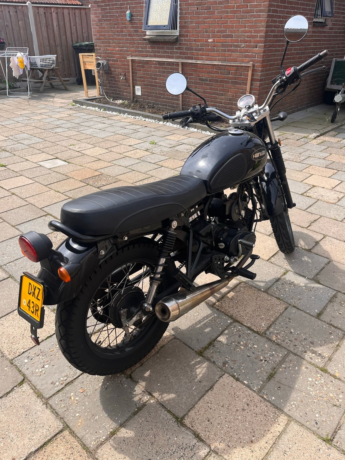 Hanway Raw Scrambler 50cc, Ophalen