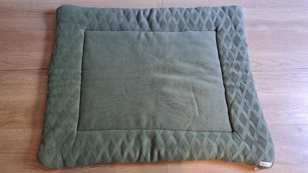 Meyco Boxkleed - 80x100 cm - Groen, Ophalen of Verzenden, Gebruikt